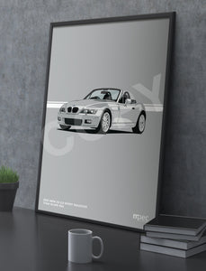 Illustration 2001 BMW Z3 2.2 Roadster Titan Silver 354