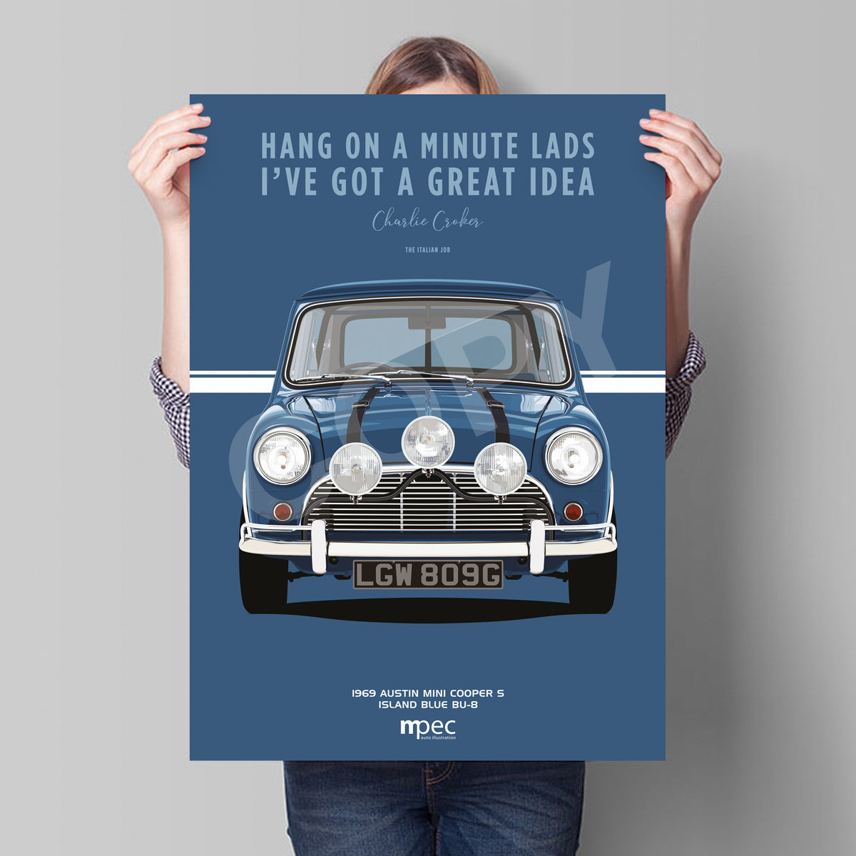 【25％OFF】 Job Italian The Illustration 1969 S Cooper Mini Austin 自動車