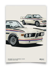 Load image into Gallery viewer, 1973 BMW 3.0 CSL Batmobile Coupé in Chamonix White