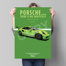 Load image into Gallery viewer, Illustration 2018 Porsche 911 GT3 RS Lizard Green M6B (991.2) - Quote