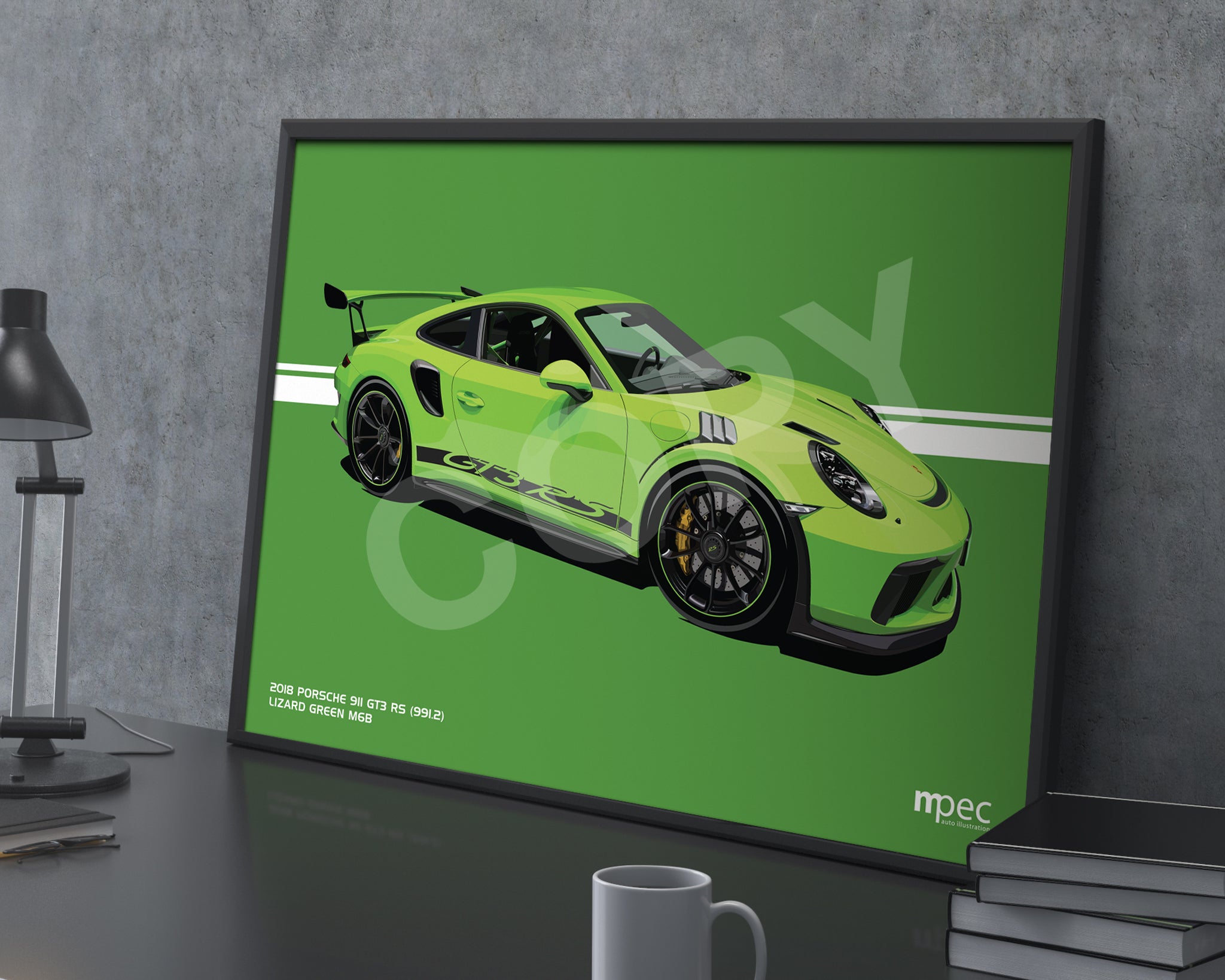 Porsche 911 Singer affiches et impressions par Bouk de Roeck Porsche 911 Singer affiches et impressions par Bouk de Roeck