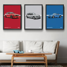Load image into Gallery viewer, Illustration 1999 BMW Z3 M Coupé in Titanium Silver 354