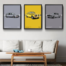 Load image into Gallery viewer, Illustration 1967 Shelby GT350 Mustang Medium Gray Metallic
