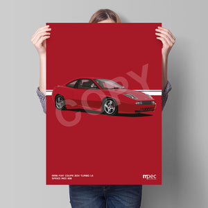 Illustration 1998 Fiat Coupe 20V Turbo LE Speed Red 168