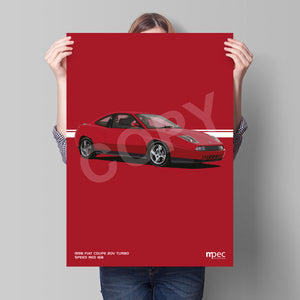 Illustration 1998 Fiat Coupe 20V Turbo Speed Red 168