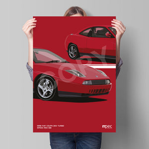 Illustration 1998 Fiat Coupe 20V Turbo Speed Red 168