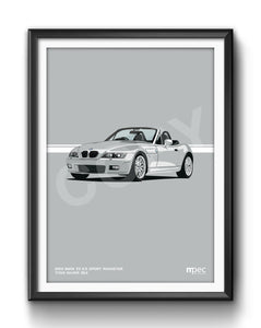 Illustration 2001 BMW Z3 2.2 Roadster Titan Silver 354