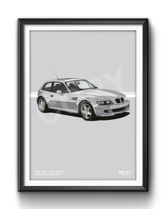 Illustration 1999 BMW Z3 M Coupé in Titanium Silver 354