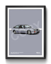 Load image into Gallery viewer, Illustration 1987 Ford Sierra RS Cosworth Moonstone Blue K6