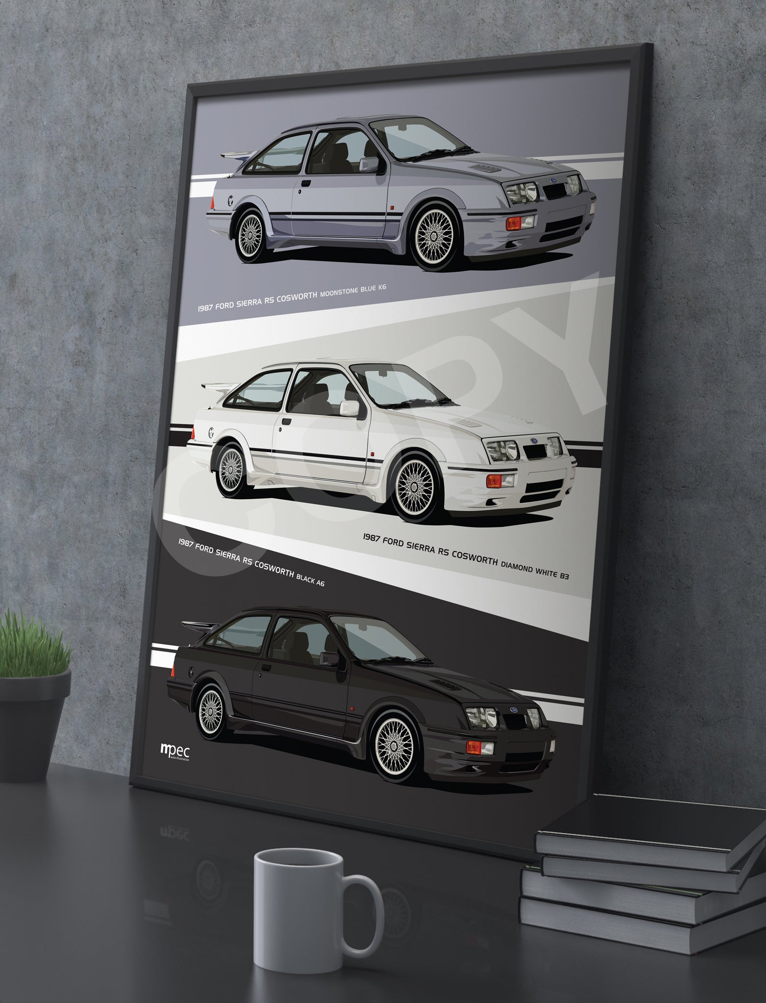 Ford Sierra RS Cosworth Group A Poster by ICRDesigns | Redbubble Ford Sierra RS Cosworth Group A Poster by ICRDesigns | Redbubble