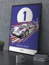 Load image into Gallery viewer, Illustration 1982 Le Mans Rothmans Porsche 956