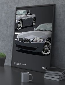 Illustration 2008 BMW Z4 3.0Si Roadster Stratus Grey 440