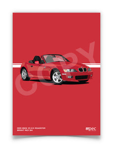 Illustration 1999 BMW Z3 2.0 Roadster Bright Red 314