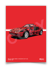 Load image into Gallery viewer, Illustration 1991 A.R. Penck BMW Z1 Roadster Art Car Toprot 257
