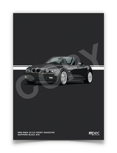 Illustration 1999 BMW Z3 2.0 Roadster Sapphire Black 475