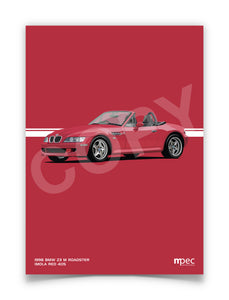 Illustration 1998 BMW Z3 M Roadster Imola Red 405