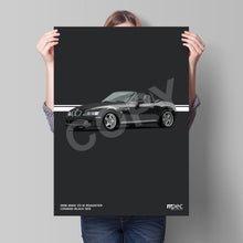 Load image into Gallery viewer, Illustration 1998 BMW Z3 M Roadster Cosmos Black 303