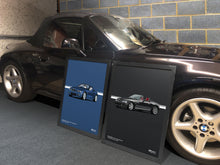 Load image into Gallery viewer, Illustration 1998 BMW Z3 M Roadster Cosmos Black 303